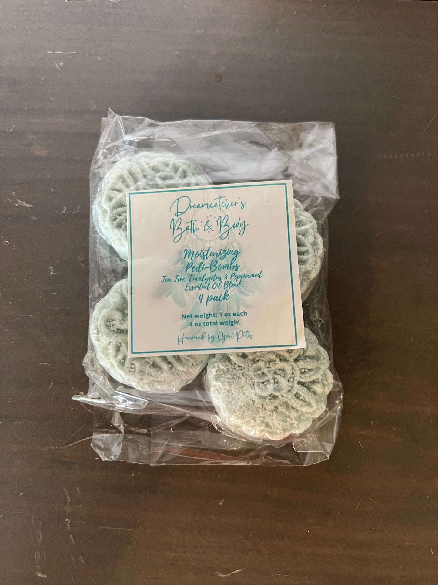 Moisturizing Pedi-Bombs 4 pack