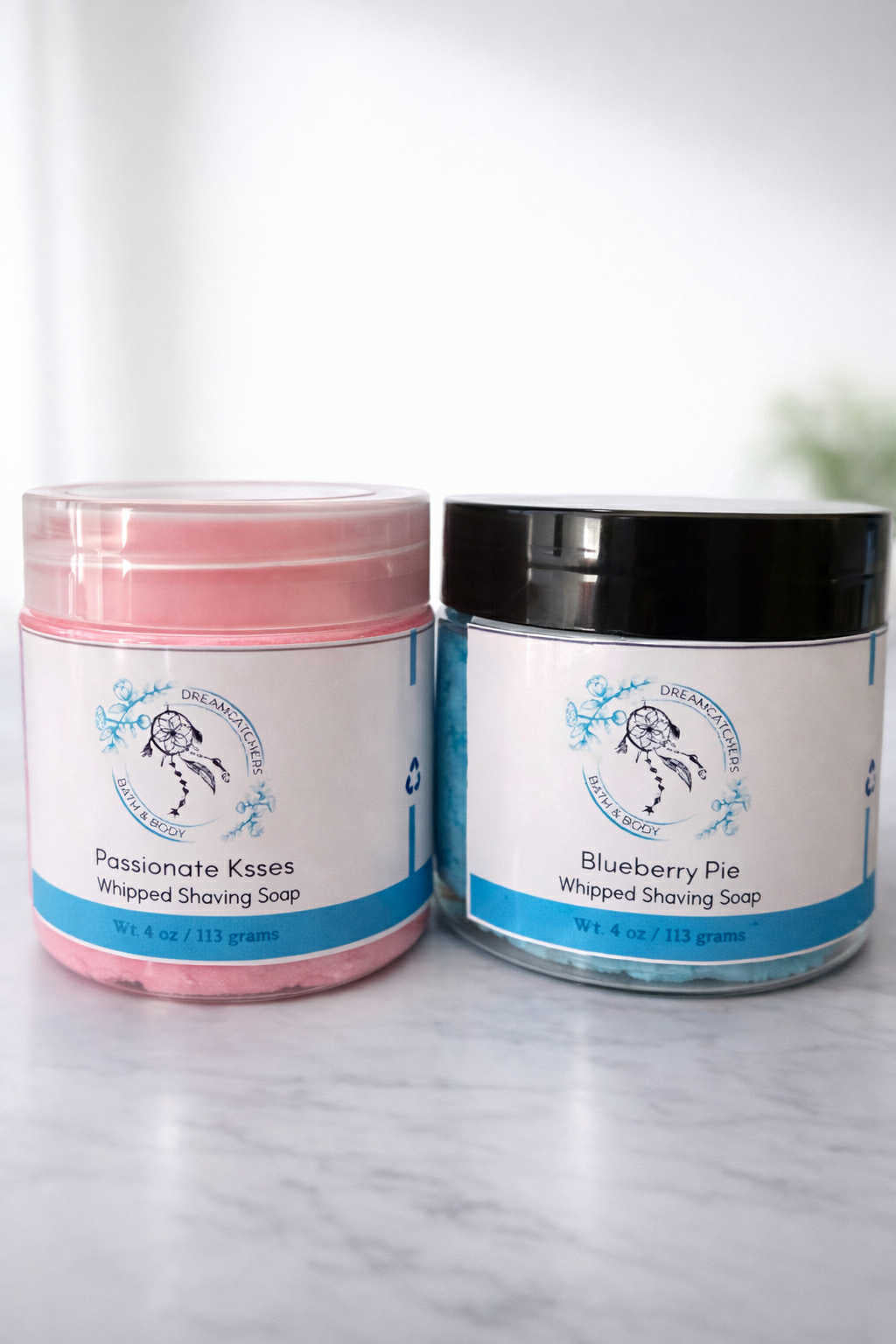 Whipped Shaving Soap Blueberry Pie