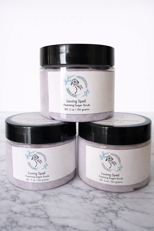 Loving Spell 4oz Foaming Sugar Scrub