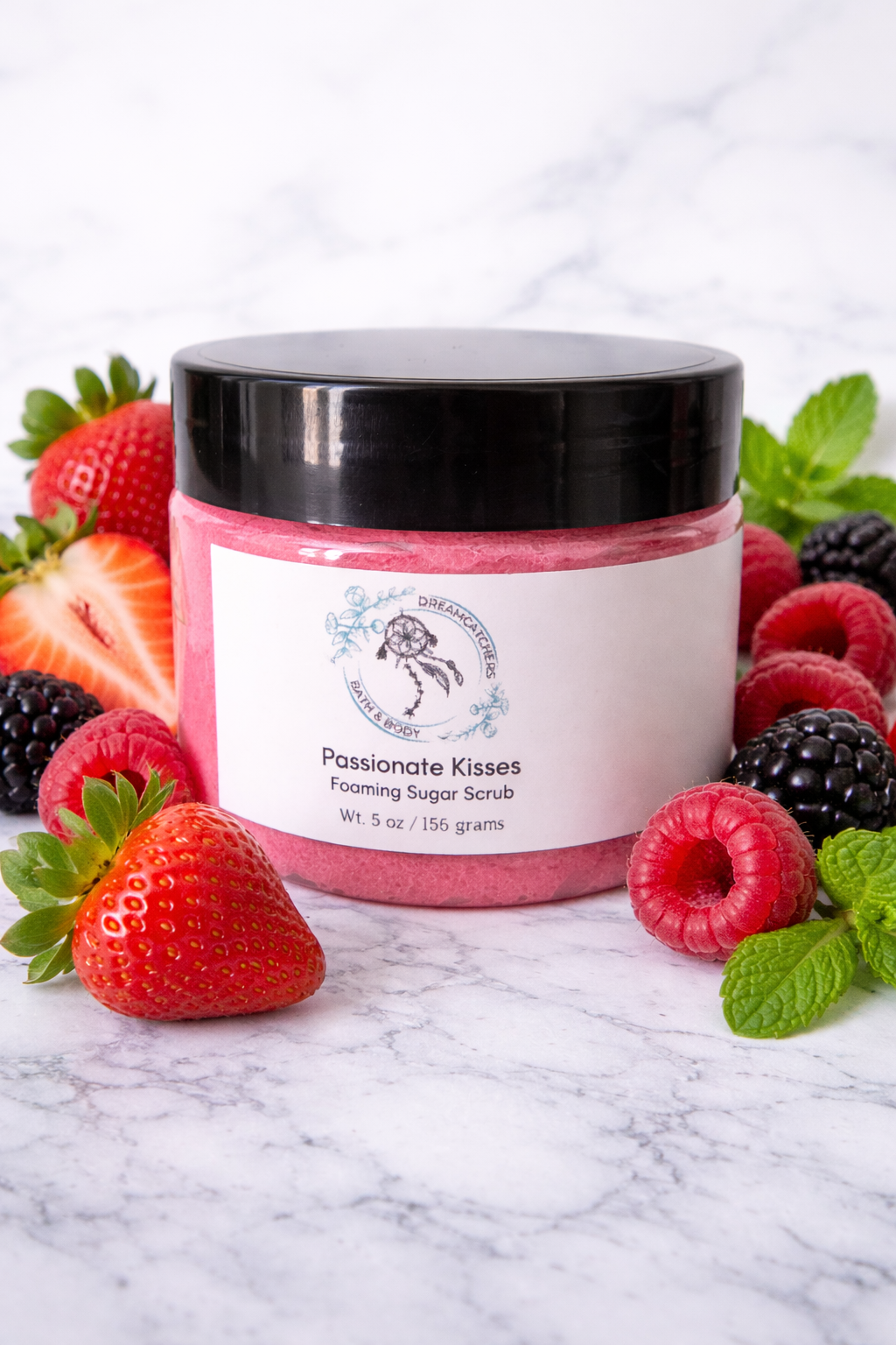 Passionate Kisses 4oz Foaming Sugar Scrub