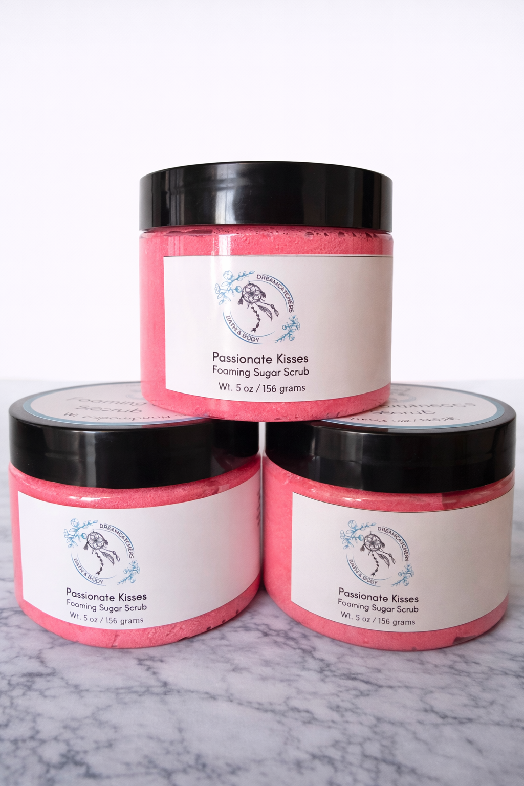 Passionate Kisses 4oz Foaming Sugar Scrub