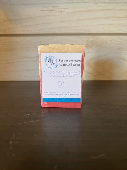 Passionate Kisses Goat Milk Soap