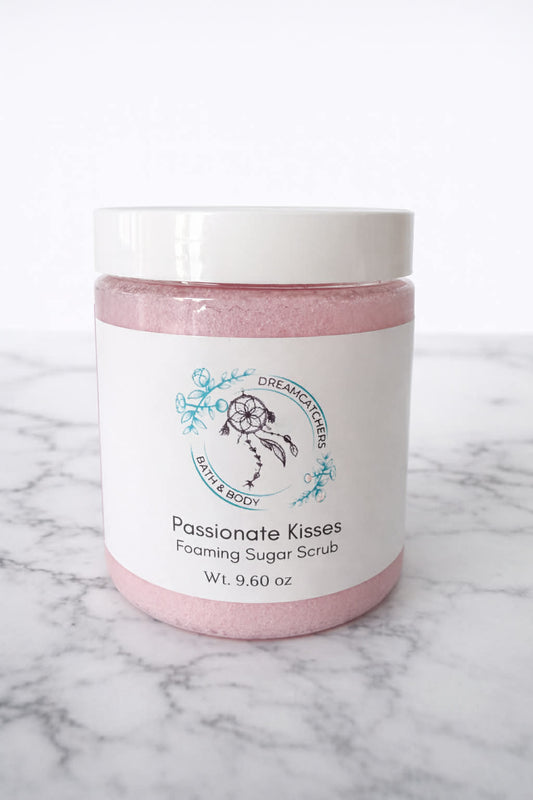 Passionate Kisses 8oz Foaming Sugar Scrub