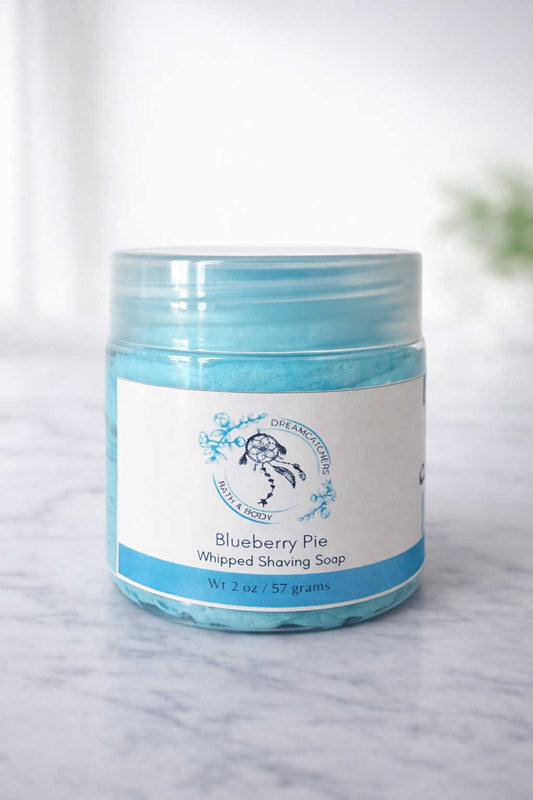 Whipped Shaving Soap Blueberry Pie